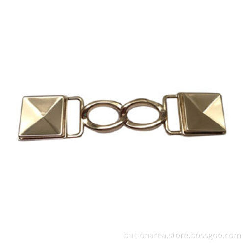 Alloy Buckles, Shiny Gold